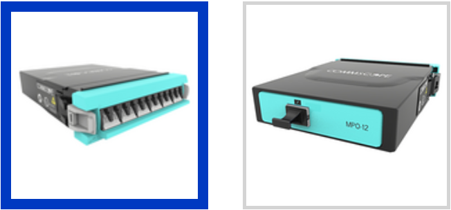 CommScope G2 ULL Multimode OM4 MPO-12 Distribution Module, 12LC to 1X12f MPOs unpinned, i…